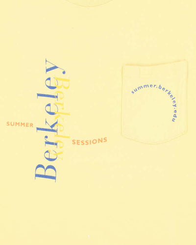 Vintage Berkley Yellow T-shirt - M