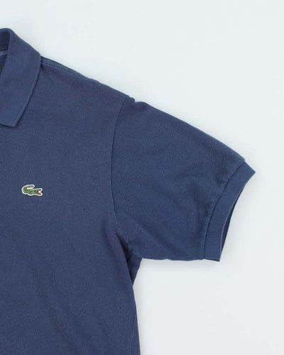 Vintage 2000's Blue Lacoste Small Crocodile Polo Shirt - M