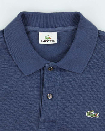Vintage 2000's Blue Lacoste Small Crocodile Polo Shirt - M