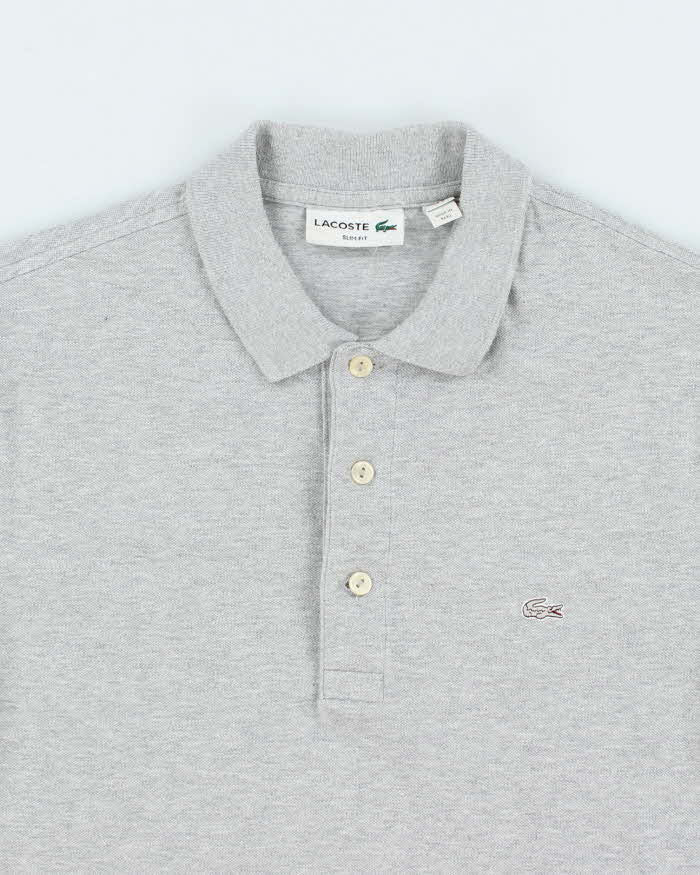 Vintage 2000's Lacoste Small Crocodile Polo Shirt - M