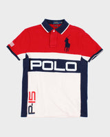 Vintage 2000's Ralph Lauren Spell Out Polo Shirt - S