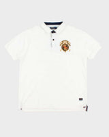 Vintage 2000's Ralph Lauren Embroidered Badge Polo Shirt - XXL