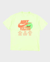 Vintage 2000's Nike Bubble Print Tour T-Shirt - M