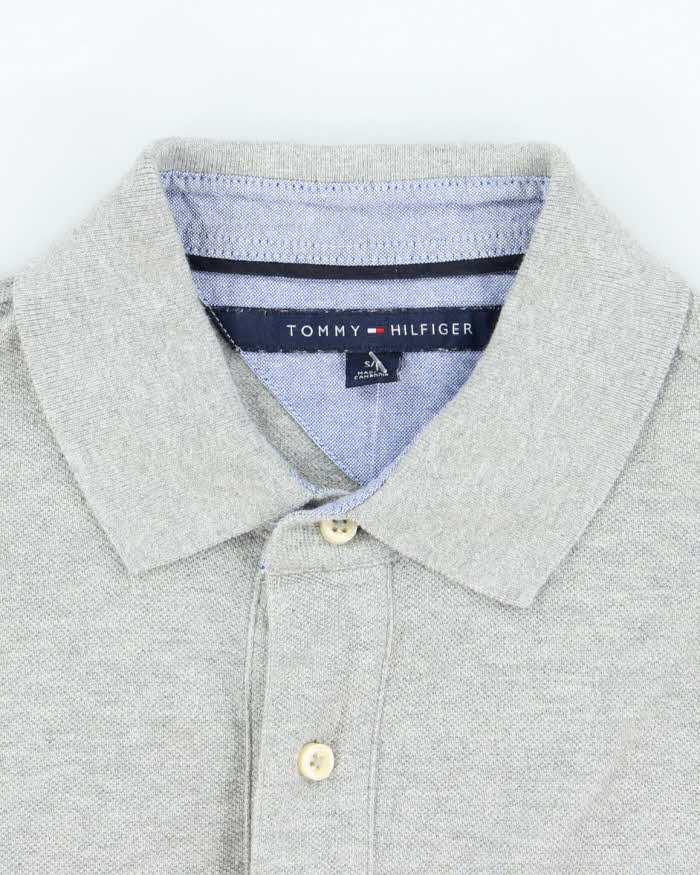 Vintage 2000's Tommy Hilfiger Small Flag Polo Shirt - S