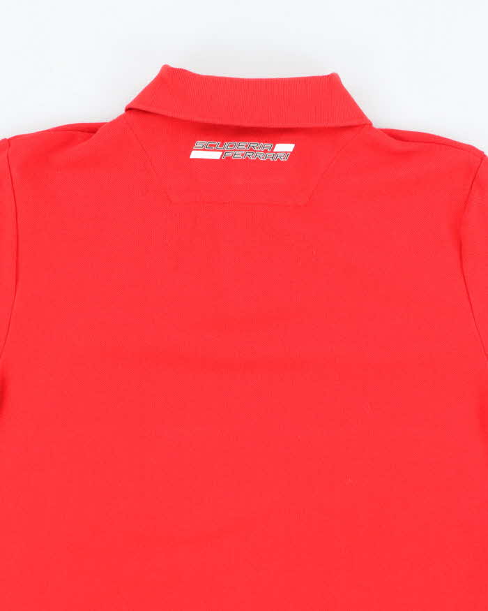 Vintage Y2K Ferrari Small Emblem Polo Shirt - S