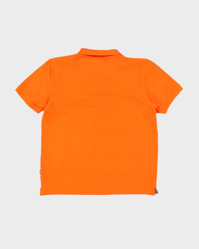 Vintage Y2K Moschino Spell Out Polo Shirt - L