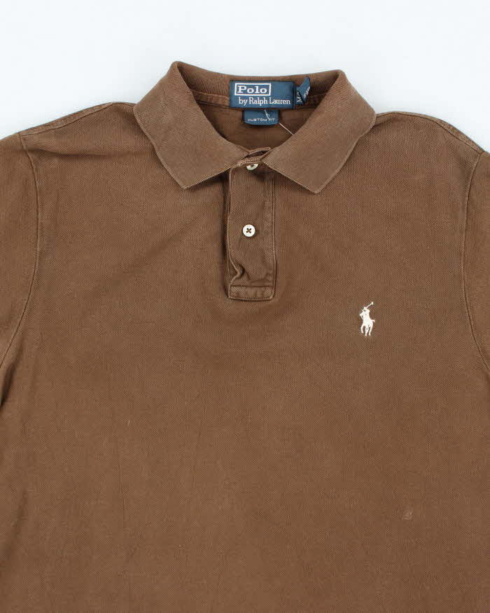 Vintage 2000's Polo Ralph Lauren Small Horse Polo Shirt - M