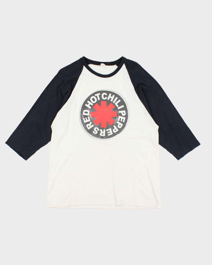 Vintage 2000's Red Hot Chilli Peppers Baseball Style T-Shirt - L