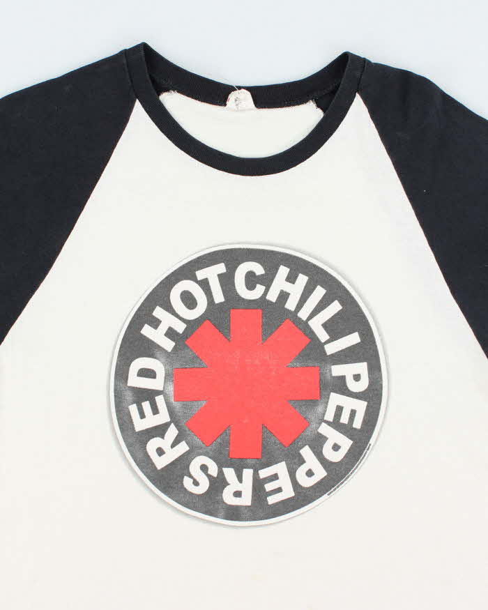 Vintage 2000's Red Hot Chilli Peppers Baseball Style T-Shirt - L