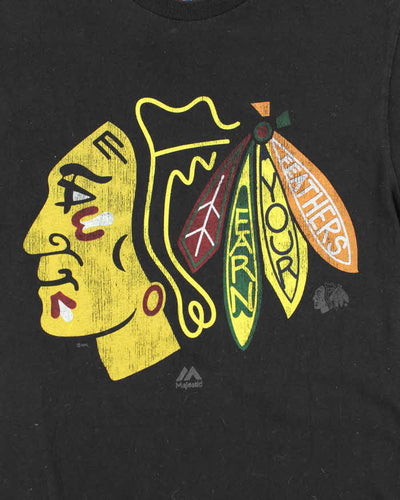 Vintage Majestic Chicago Blackhawks NHL T-Shirt - S
