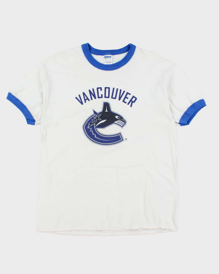 Vintage Vancouver Canucks NHL Graphic T-Shirt - L