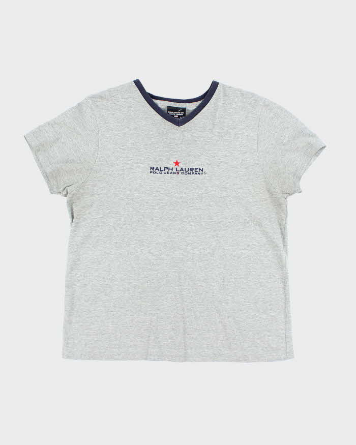Vintage 2000's Ralph Lauren Polo Jeans V-neck T-Shirt - L
