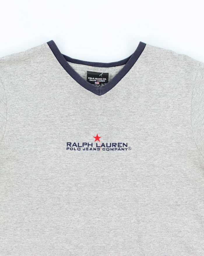 Vintage 2000's Ralph Lauren Polo Jeans V-neck T-Shirt - L
