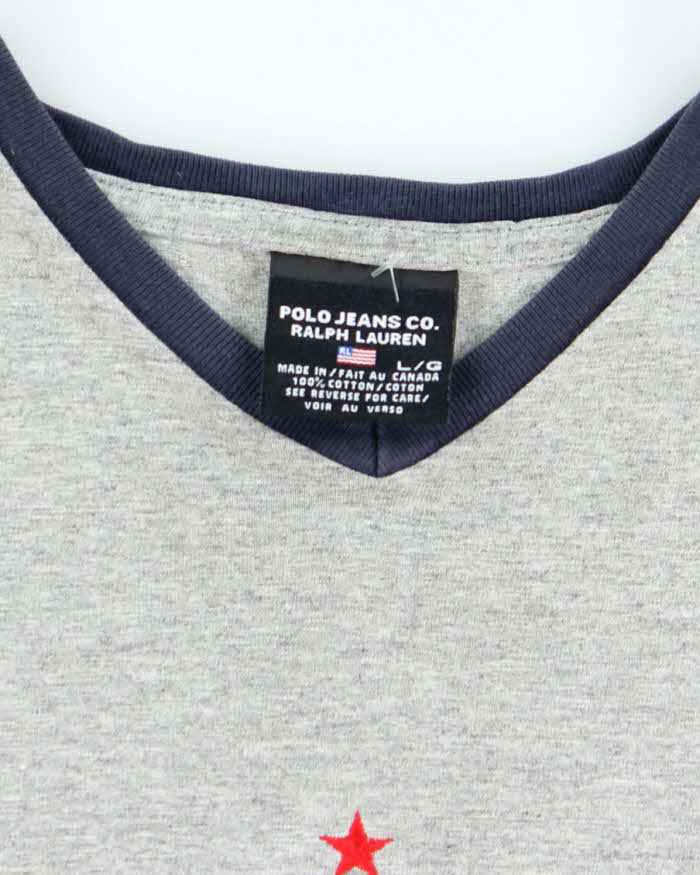 Vintage 2000's Ralph Lauren Polo Jeans V-neck T-Shirt - L