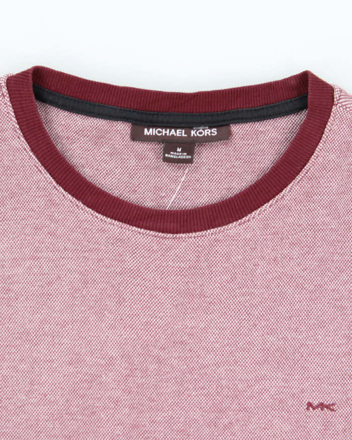 Vintage 2000's Michael Kors Speckled Long-sleeved T-Shirt - M