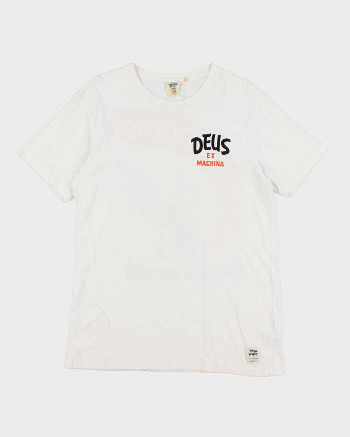Deus Ex Machina Graphic Biker T-Shirt - L