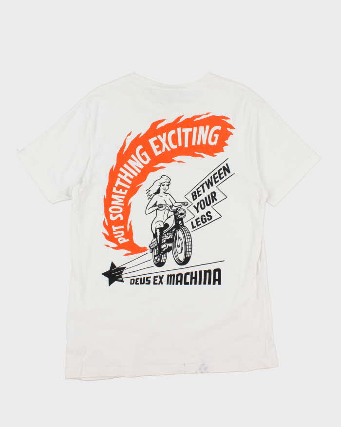 Deus Ex Machina Graphic Biker T-Shirt - L