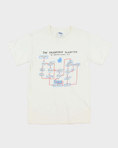 Vintage 2000's Comedy Friendship Algorithm T-Shirt - S