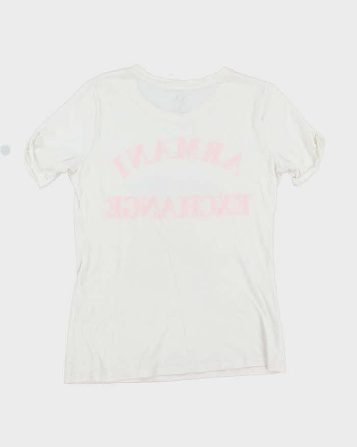 Vintage 2000's Armani Exchange Spell Out Graphic T-Shirt - M