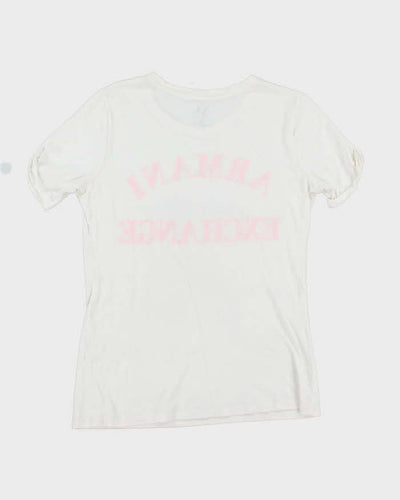Vintage 2000's Armani Exchange Spell Out Graphic T-Shirt - M