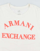 Vintage 2000's Armani Exchange Spell Out Graphic T-Shirt - M