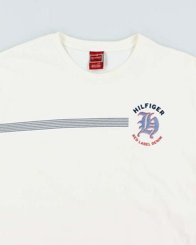 Vintage Y2K Tommy Hilfiger Red Label Heavyweight T-Shirt - L