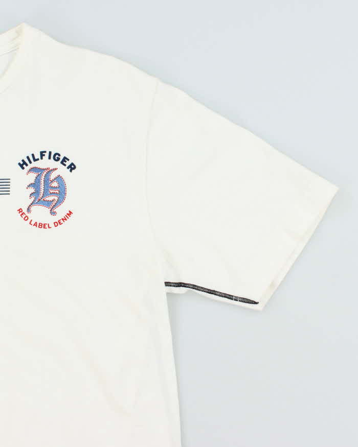 Vintage Y2K Tommy Hilfiger Red Label Heavyweight T-Shirt - L