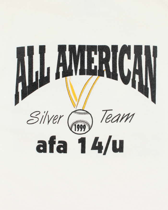 Vintage 90's AFA Softball Graphic T-Shirt - L