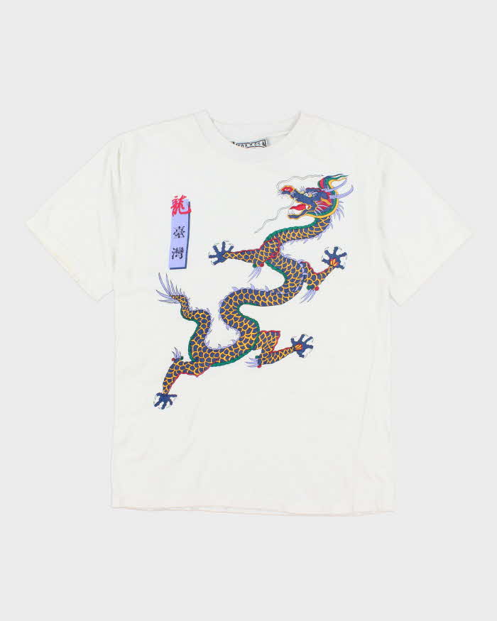 Vintage 90's Dragon Big Graphic T-Shirt - L