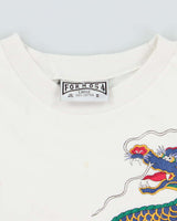 Vintage 90's Dragon Big Graphic T-Shirt - L