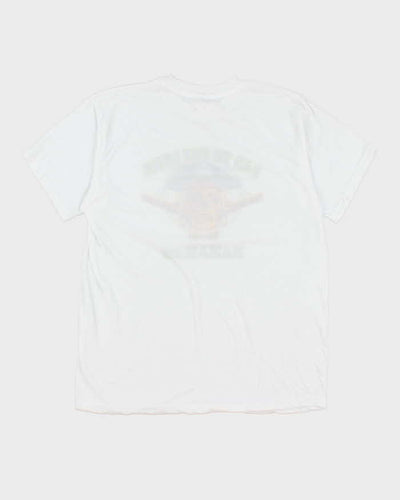 Vintage 90's Barbados Bad to the Bone Souvenir Graphic T-Shirt - XL