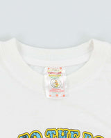Vintage 90's Barbados Bad to the Bone Souvenir Graphic T-Shirt - XL