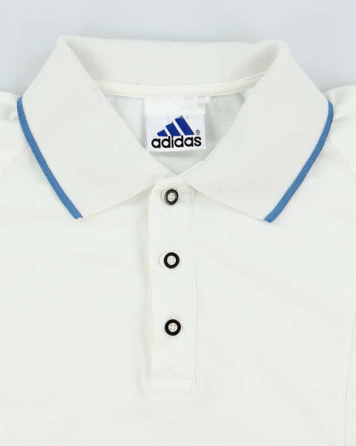Vintage 90's Adidas Tennis Style Polo Shirt - L