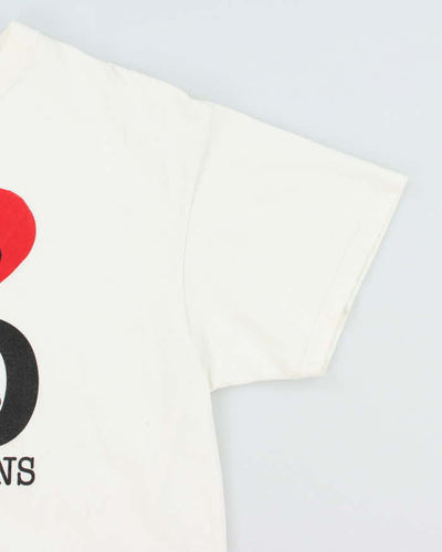 Vintage Y2K I Heart New Orleans Souvenir Graphic T-Shirt - XL