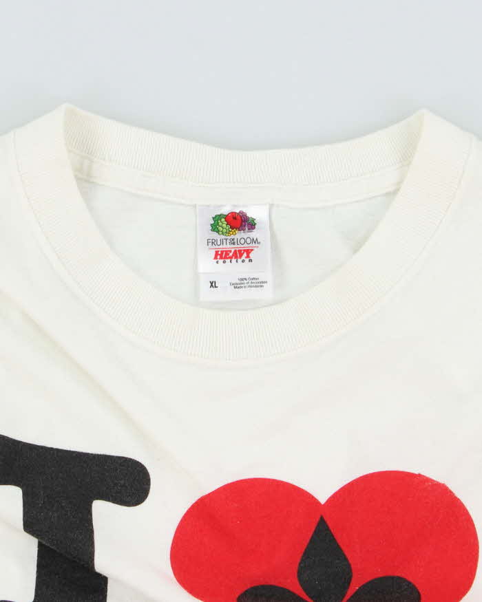 Vintage Y2K I Heart New Orleans Souvenir Graphic T-Shirt - XL