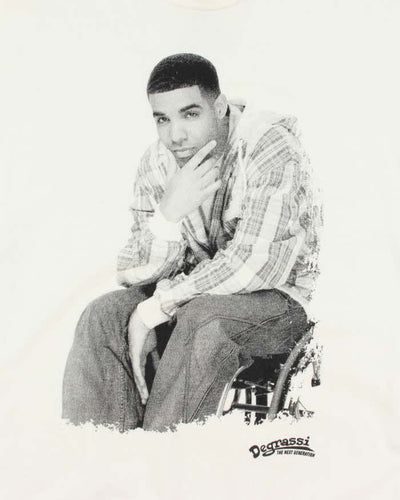 Vintage Degrassi Drake Profile Photo Graphic T-Shirt - L