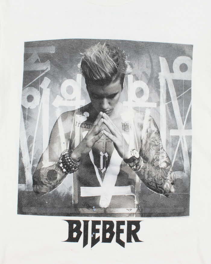 Vintage Justin Bieber 2016 Tour Long-sleeved T-Shirt - S