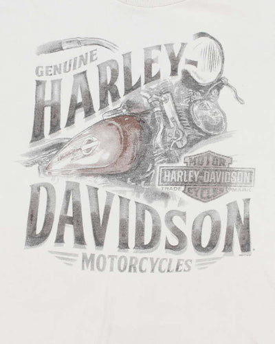 Vintage 2000's Harley Davidson Big Biker Graphic Long-sleeved T-Shirt - L
