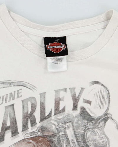 Vintage 2000's Harley Davidson Big Biker Graphic Long-sleeved T-Shirt - L