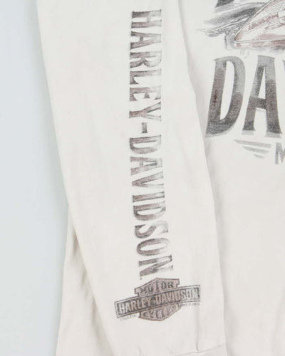 Vintage 2000's Harley Davidson Big Biker Graphic Long-sleeved T-Shirt - L