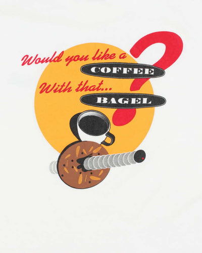 Vintage 90's Bagel Wear Graphic T-Shirt - M