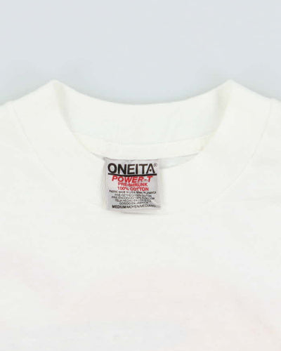 Vintage 90's Bagel Wear Graphic T-Shirt - M