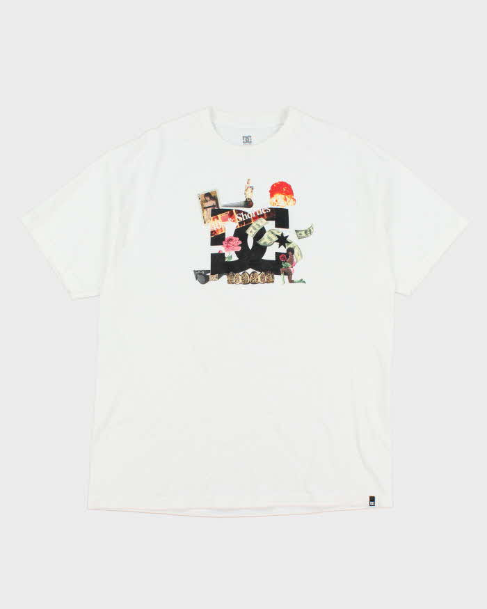 Vintage 2000's DC Shoe Co. 40s and Shorties Graphic T-Shirt - XL