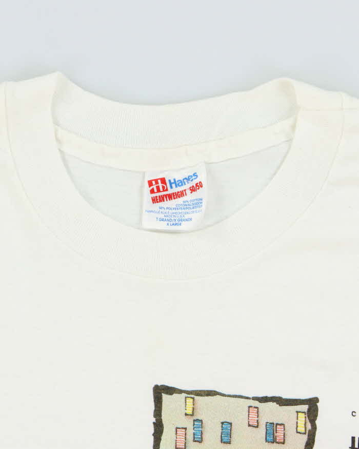 Vintage 90's Hilton Hotel & Casino Graphic T-Shirt - XL
