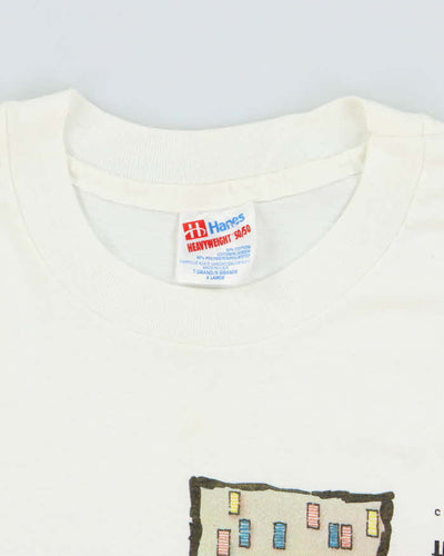Vintage 90's Hilton Hotel & Casino Graphic T-Shirt - XL