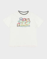 Vintage 90's Single Stitch Dog Rugby Team Graphic T-Shirt - L