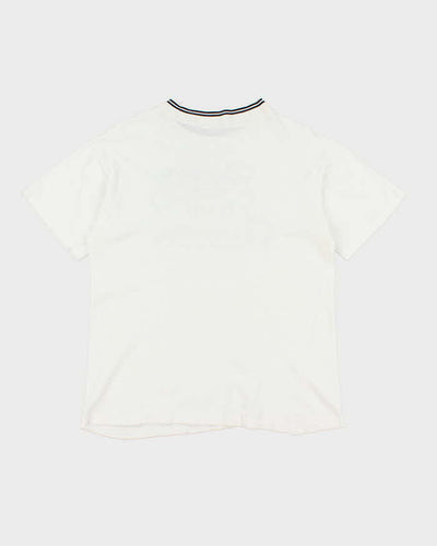 Vintage 90's Single Stitch Dog Rugby Team Graphic T-Shirt - L