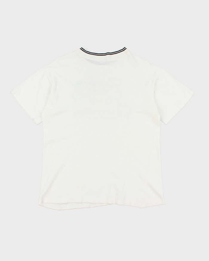 Vintage 90's Single Stitch Dog Rugby Team Graphic T-Shirt - L