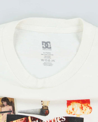 Vintage Y2K DC Shoe Co. 40 n Shorties Skate T-Shirt - XL