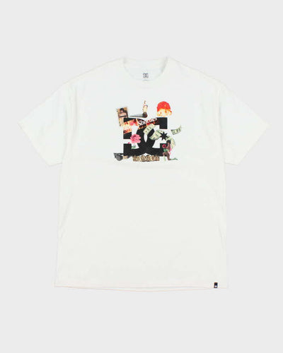 Vintage Y2K DC Shoe Co. 40 n Shorties Skate T-Shirt - XL